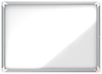 Nobo Premium Plus binnenvitrine, draaideur met slot, magnetisch, 8 x A4 - thumbnail