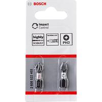 Bosch Accessoires Impact Control Bit | PZ1 | 25mm | 2 stuks - 2608522400 - thumbnail
