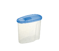 Sunware Club Cuisine strooidoos 2,8 liter transp/transp-blauw - thumbnail