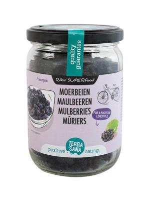 Moerbei bessen zwart in glazen pot - 190 gram