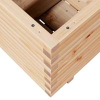 VidaXL Plantenbak 90x40x49,5 cm massief grenenhout - thumbnail