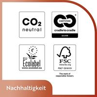 Handdoek blacksatino pt30 original 2laags wit - thumbnail