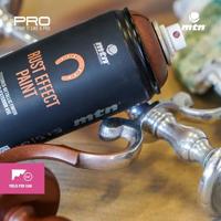 Montana MTN PRO Rust Effect Paint 400ml Rood - thumbnail