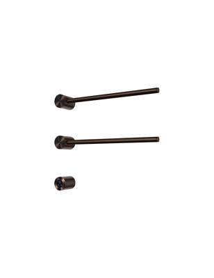 Hotbath &MORE set van 2 rails RARH50 ROUND 50 cm met separate schakelaar en inbouw element Tuscan Bronze (RARH50-2TB) Hotbath &MORE set van 2 rails RARH50 ROUND 50 cm met separate schakelaar en inbouw element Tuscan Bronze (RARH50-2TB)