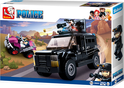 Sluban Police Special Force (M38-B0653)