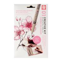 Tekenset Sakura Creative Kit Cherry Blossom 6 stuks - thumbnail