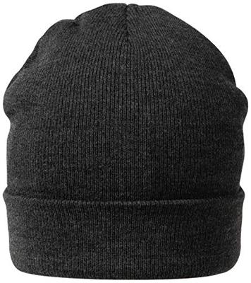 NITRAS SAFETY Knitted hat anthracite m. rollrand