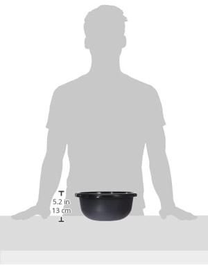 Curver Afwasbak rond 4ltr antraciet - thumbnail