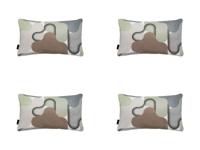 Sierkussen ca. 30x50 cm Grafi sage (4 stuks) Madison - Madison - thumbnail