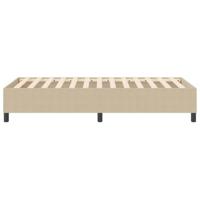 Boxspring bed Grijs groen 90 x 200 cm Katoenen stof - thumbnail