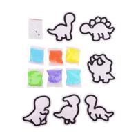 Johntoy Maak je eigen dino foam stickers - thumbnail