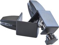 Smit Visual metalen bureauklem, zwart, set van 2 stuks - thumbnail