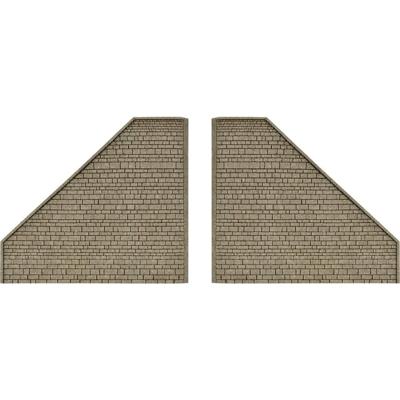 Vollmer 48101 H0 Steunmuur Kant-en-klaar model