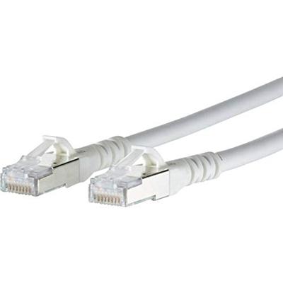 Metz Connect 1308450588-E RJ45 Netwerkkabel, patchkabel CAT 6A S/FTP 0.50 m Wit Snagless 1 stuk(s) Metz Connect 1308450588-E RJ45 Netwerkkabel, patchkabel CAT 6A S/FTP 0.50 m Wit Snagless 1 stuk(s)