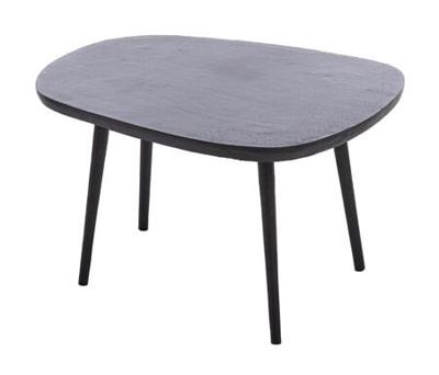 Light & Living Salontafel 'Puno' 64 x 53cm, kleur Mat Zwart