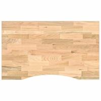 Werkbank 100x60x(71,5-98) cm massief eikenhout - thumbnail