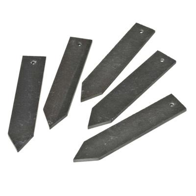 Leistenen plantetiketten set van 5 stuks Leistenen plantetiketten set van 5 stuks