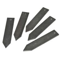 Leistenen plantetiketten set van 5 stuks - thumbnail