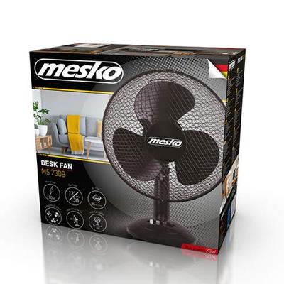 Mesko Tafelventilator MS 7309 - Zwart Mesko Tafelventilator MS 7309 - Zwart