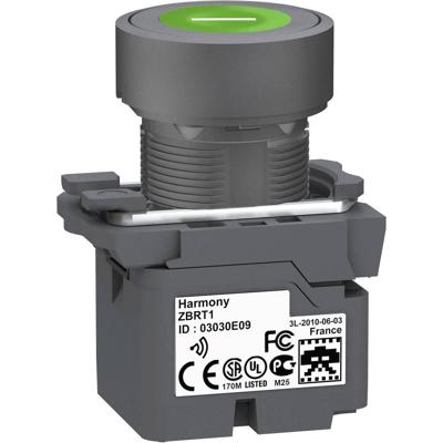 Schneider Electric ZB5RTA331 ZB5RTA331 Druktoets Moment IP66 (front), IP30 (achterzijde) 1 stuk(s)