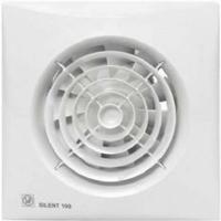 S&P Silent 100 CRZ TIMER Badkamer / toilet ventilator - Ø100mm - thumbnail