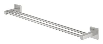 Dubbele Handdoekhouder GROHE Start Cube 600 Mm, Supersteel Dubbele Handdoekhouder GROHE Start Cube 600 Mm, Supersteel