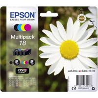 Originele inktcartridge Epson Multipack 18 4 colores Geel Zwart Cyaan Magenta - thumbnail