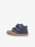 Laarsjes voor jongensbaby Cocoon klittenband NATURINO® 1e stapjes marineblauw - thumbnail