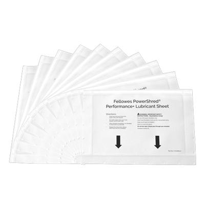 Fellowes Powershred Performance+ olievellen, pak van 10 vel Fellowes Powershred Performance+ olievellen, pak van 10 vel
