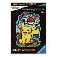 Pokémon WOODEN Jigsaw Puzzle Pikachu (300 pieces) - thumbnail
