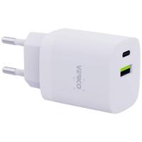 Verico Mojo 30W GaN 2 USB-oplader 30 W 1x USB-A, 1x USB-C Wit Binnen - thumbnail