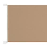 VidaXL Luifel verticaal 100x800 cm oxford stof taupe - thumbnail
