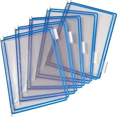 Zichtpaneel tarifold a4 verticaal blauw 10st Zichtpaneel tarifold a4 verticaal blauw 10st