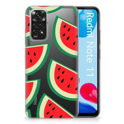 Xiaomi Redmi 10 | Redmi Note 11 4G | Siliconen Case | Watermelons