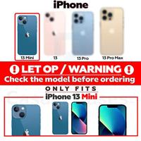 Lunso - Duo Pack (2 stuks) Beschermfolie - Full Cover Screen Protector - iPhone 13 Mini - thumbnail
