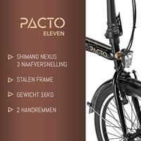 Pacto Eleven 20 inch Vouwfiets 3v - thumbnail