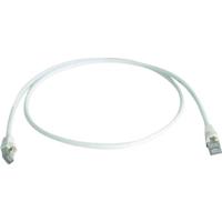 TELEGÄRTNER patchkabel S/FTP, Cat.6A, LSOH, wit, 1 m - thumbnail