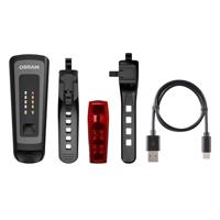 Osram Automotive RACE 100 SET Fietsverlichtingsset LED werkt op een accu Zwart - thumbnail