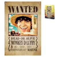 One Piece Wall Banner Luffy Wanted 120 x 85 cm - thumbnail