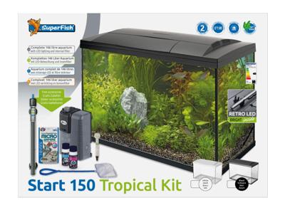 Aquarium Start 150 tropical kit wit Superfish - Superfish