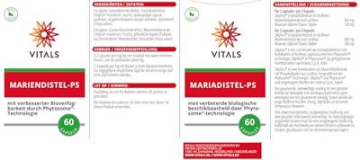 Vitals Mariadistel-PS Capsules