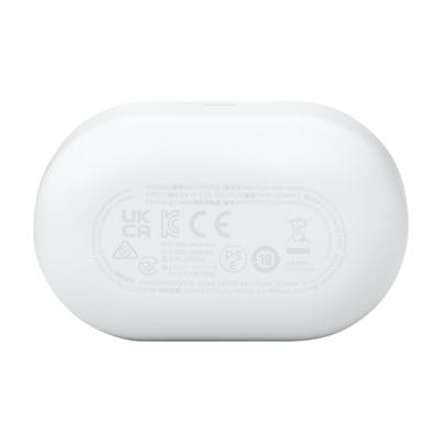 AKG N5 Hybride TWS-headset, draadloos, kristalhelder geluid, echte adaptieve ruisonderdrukking, zoomgecertificeerde gesprekskwaliteit, 40 uur speeltijd, IP54-bescherming, Bluetooth, USB-C, wit