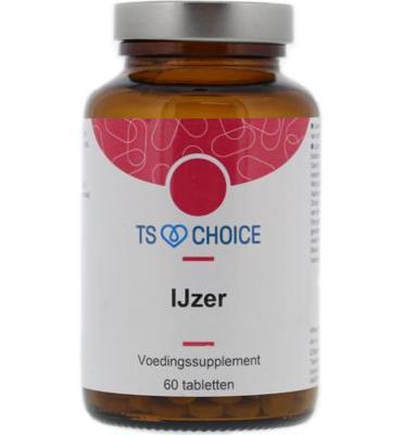 TS Choice IJzer 14 60 Tabletten TS Choice IJzer 14 60 Tabletten