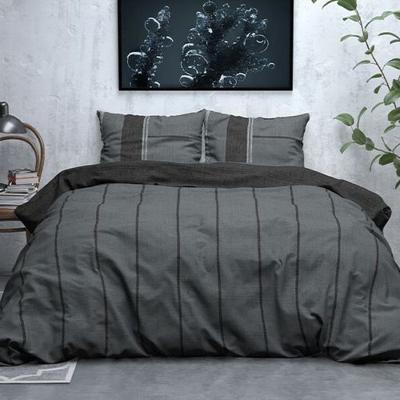 Sleeptime Flanel Kees Antraciet 240 x 200/220 cm