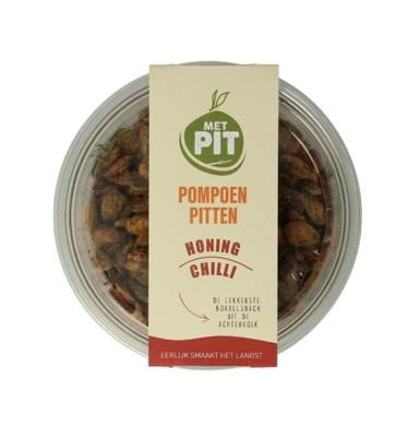 Met PIT Pompoenpitten honing chili 150 Gram