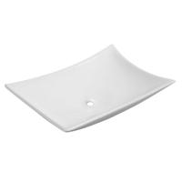 Waskom Xellanz Scala | 56x37x10.5 cm | Keramiek | Vrijstaand | Rechthoekig | Wit - thumbnail