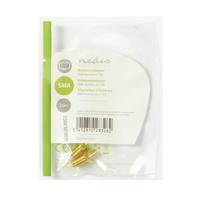 Nedis CSGP02120GD Sma-adapter Sma Female Ts9 Verguld 50 Ohm Recht Koper Goud 2 Stuks Polybag - thumbnail