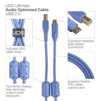 UDG U96001LB USB 2.0 USB-C - USB-B 1.5 meter blauw - thumbnail