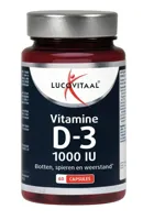 Lucovitaal Vitamine D3 25mcg 60Capsules - thumbnail