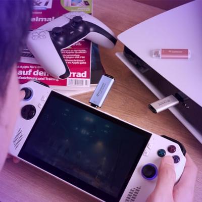 Transcend ts512gesd300p esd300 pink ssd, 500 gb, usb type-c 10gbps, 1050/ 950 mb/s max